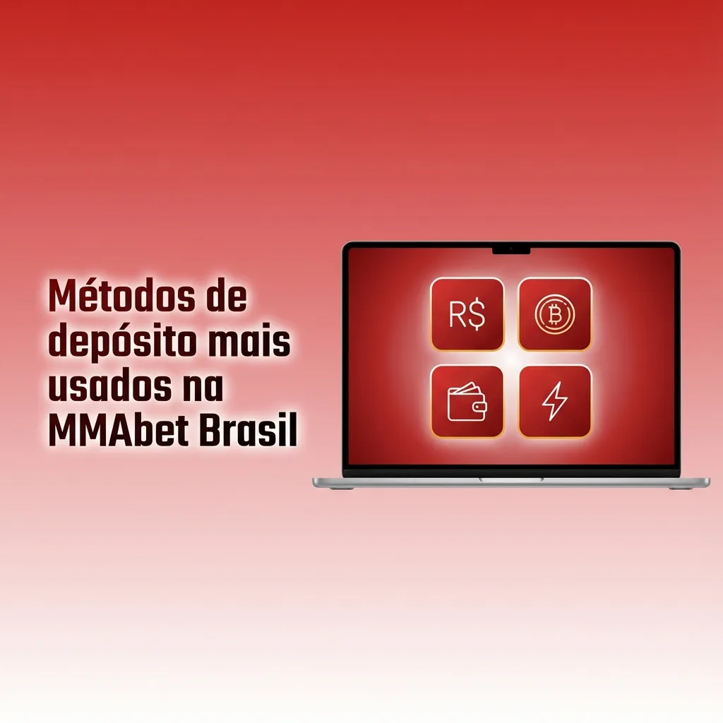 Banner em português listando métodos de depósito MMAbet Brasil: PIX, TED, cartões Visa e Mastercard, boleto e carteira digital