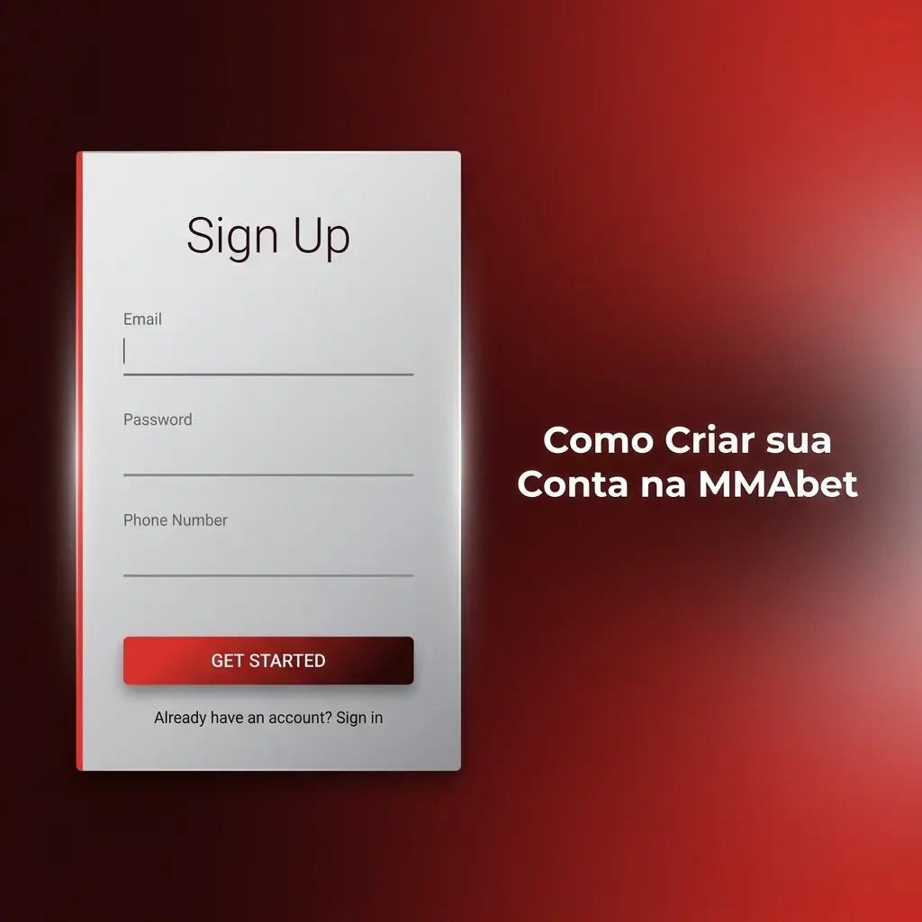 Passo a passo para criar conta na MMAbet e resgatar bônus de boas-vindas de até 200% em apostas e cassino.