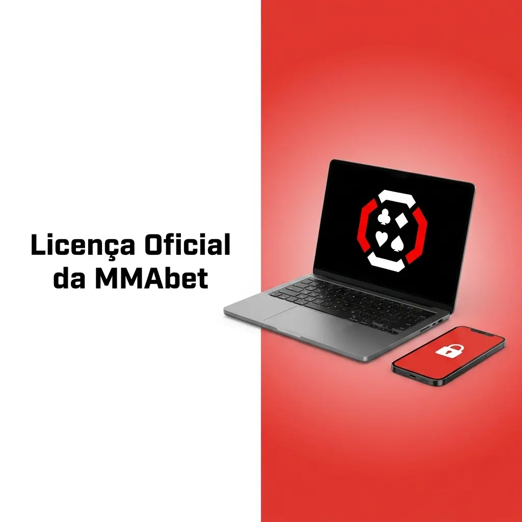 Licença oficial da MMAbet, número 8048/JAZ2023-051, emitida pela Curaçao Gaming Authority para apostas e cassino online