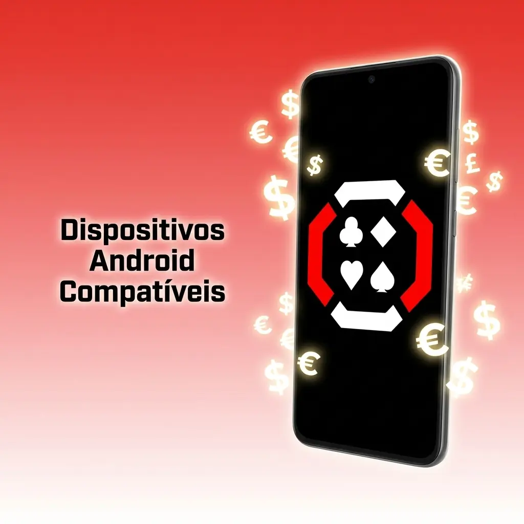 Dispositivos Android compatíveis com o app MMAbet, incluindo Samsung Galaxy, Motorola Moto, Xiaomi Redmi e Realme