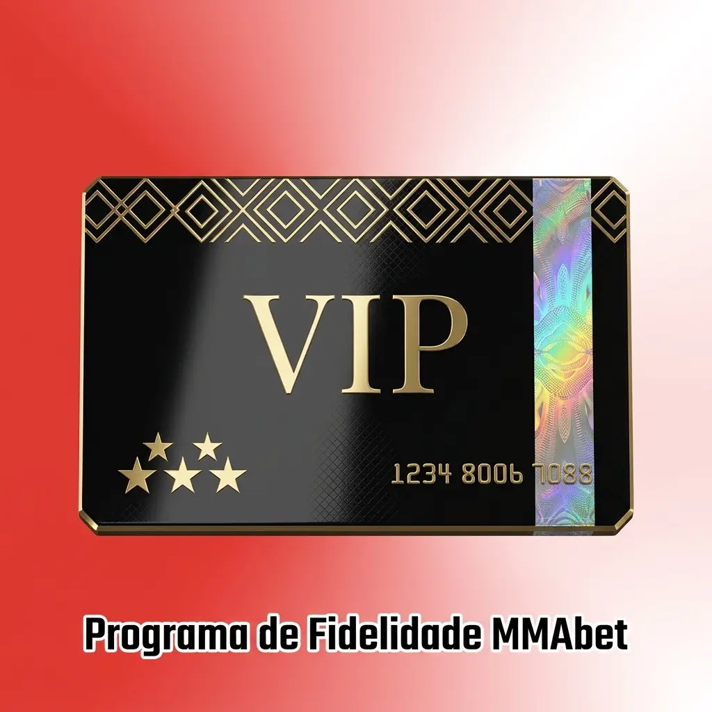 Programa de fidelidade MMAbet com cinco níveis, do Bronze ao Diamante, oferecendo cashback, freebets e benefícios exclusivos