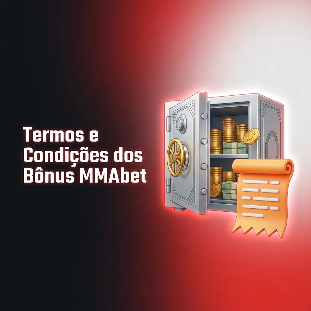 Termos e condições dos bônus MMAbet: regras de rollover, saques, odds mínima e limite de uso por conta